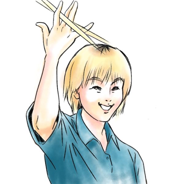デジタル作画かわいい似顔絵